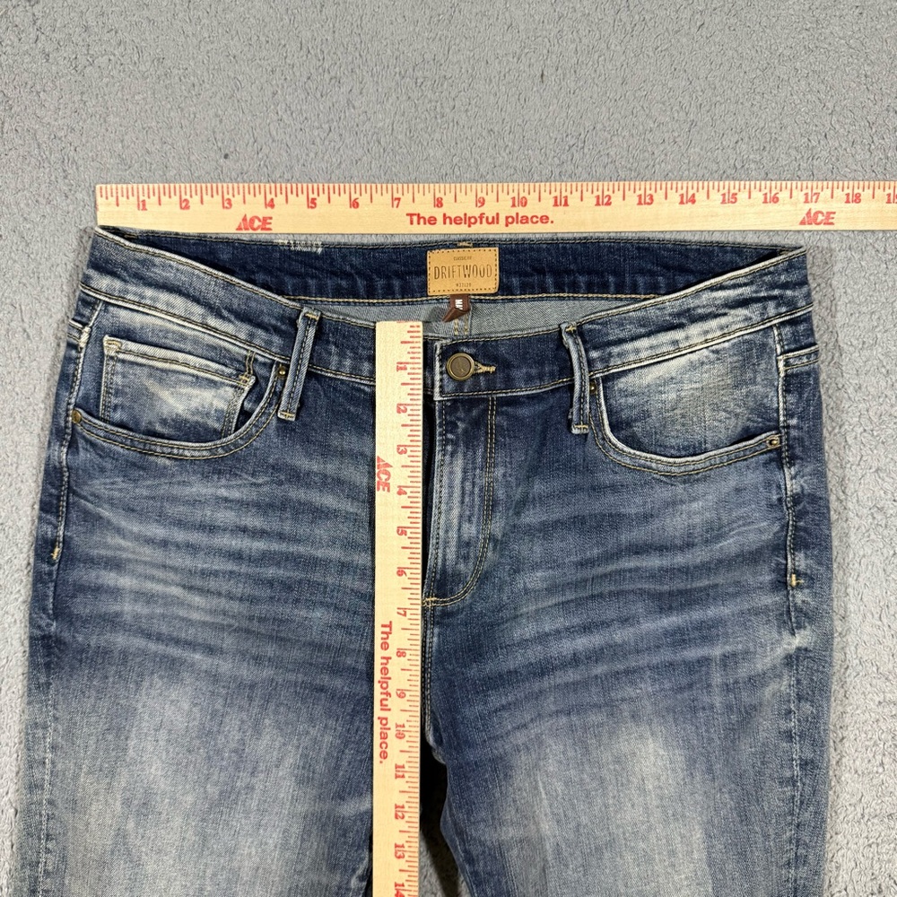 Driftwood Marilyn Slim Jeans Koi Fish Embroidered Women's Size 32 #827 - Picture 3 of 10